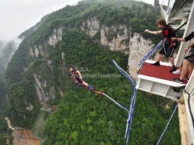 Zhangjiajie Bungee Jump 