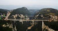 Zhangjiajie Glass Bridge, Hunan China