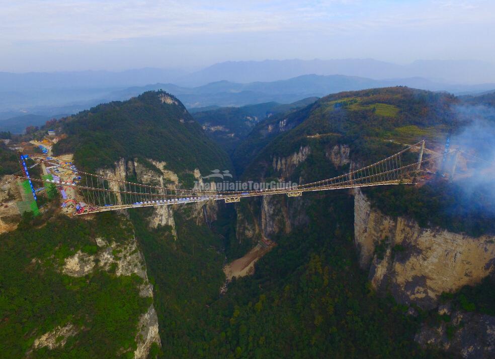 Glass Bridge Zhangjiajie China