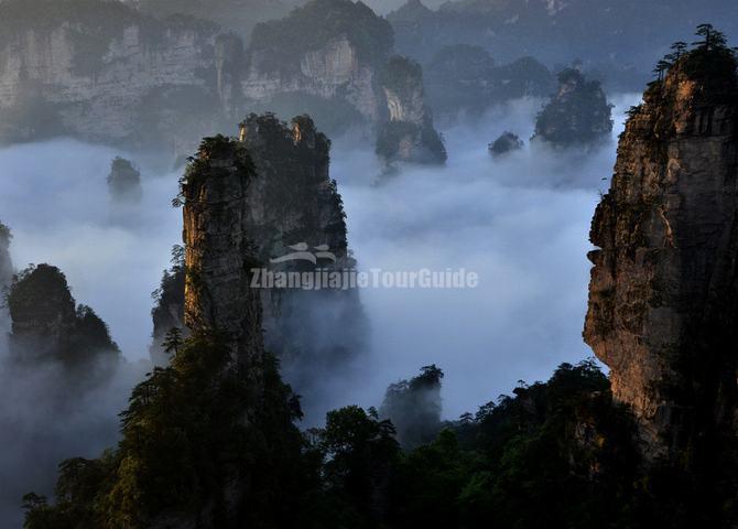 Yellow Stone Village Morning