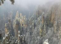 Zhangjiajie National Forest Park Winter Tourism