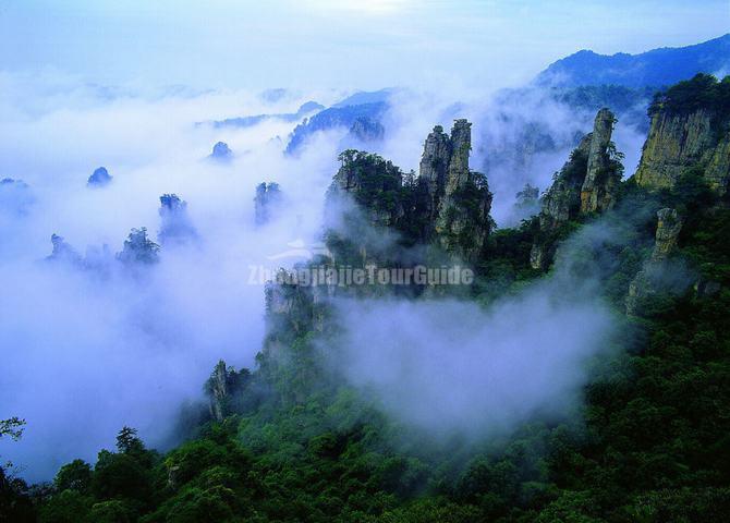 Zhangjiajie National Park Hunan China