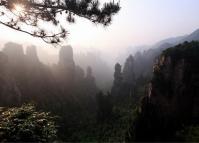 Morning in China Zhangjiajie National Park