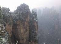 China Zhangjiajie National Park Winter Image