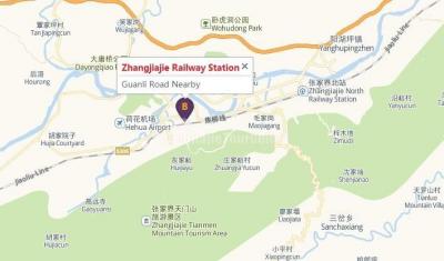 Zhangjiajie Railway Station Map